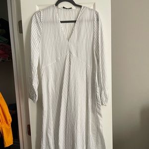 Very new dress in white